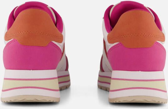 tamaris Essential Sneakers roze Textiel