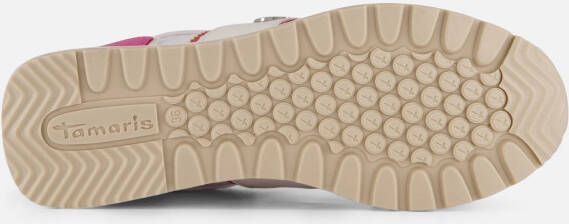 tamaris Essential Sneakers roze Textiel