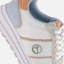 Tamaris Plateausneakers vrijetijdsschoen lage schoen veterschoen met gekleurde accenten - Thumbnail 12