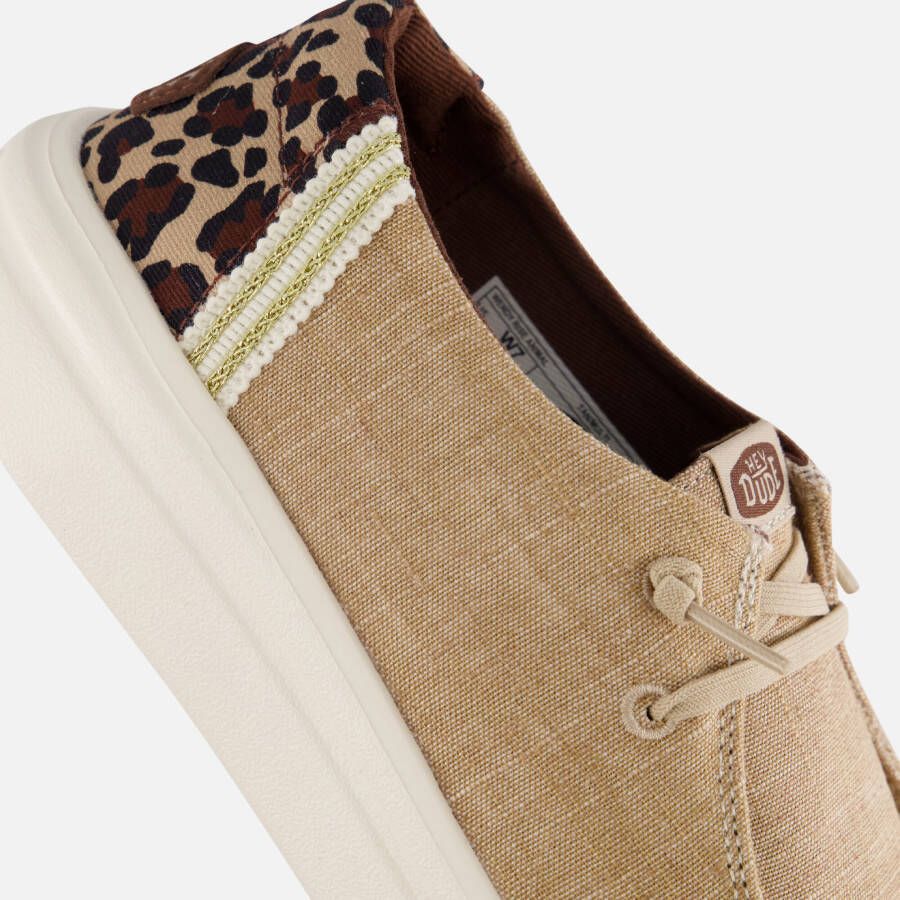 tamaris Hey Dude Wendy rise animal beige