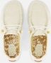 Tamaris HEYDUDE Wendy Crochet Lace Dames Instappers White Gold - Thumbnail 5