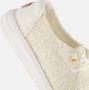 Tamaris HEYDUDE Wendy Crochet Lace Dames Instappers White Gold - Thumbnail 7