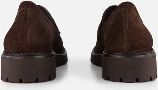 tamaris Instappers bruin Suede