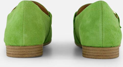 tamaris Instappers groen Suede