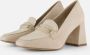 Tamaris Beige Suède Pump met Gouden Detail Beige Dames - Thumbnail 6