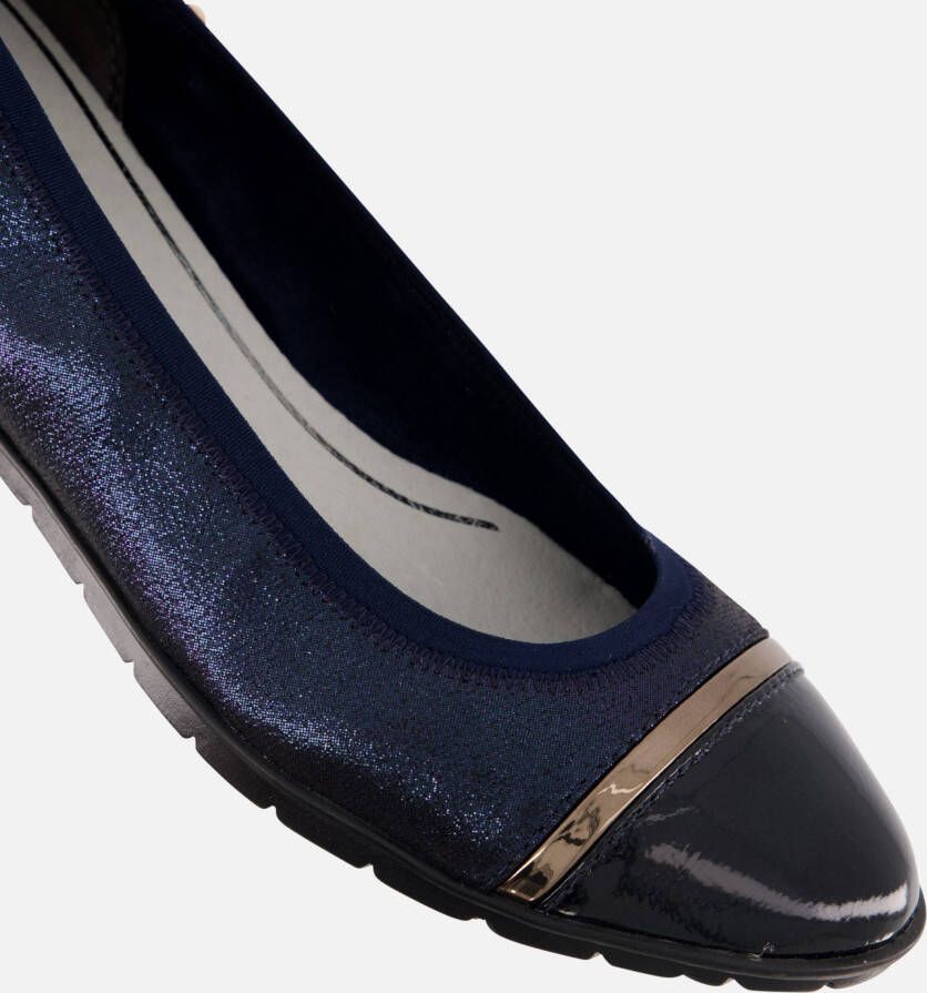 tamaris Joya Ballerina's blauw Synthtisch