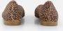Tamaris Leopard Ballerina's bruin Leer Dames - Thumbnail 8