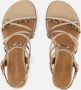 Tamaris Leopard Sandalen beige Textiel Dames - Thumbnail 7