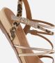 Tamaris Leopard Sandalen beige Textiel Dames - Thumbnail 9