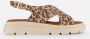 Tamaris Leopard Sandalen bruin Leer Dames - Thumbnail 8