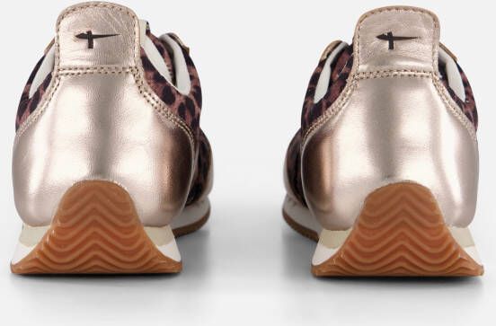 tamaris Leopard Sneakers beige Textiel