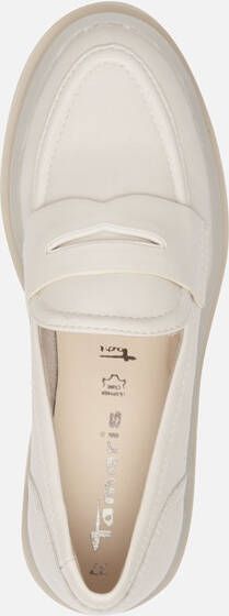 tamaris Loafers wit Synthetisch