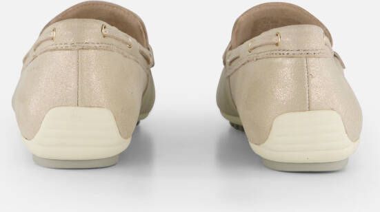 tamaris Moccassins beige Leer