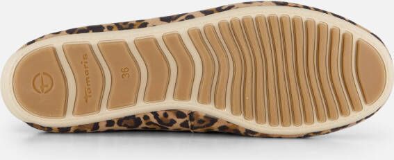 tamaris Moccassins beige Leer