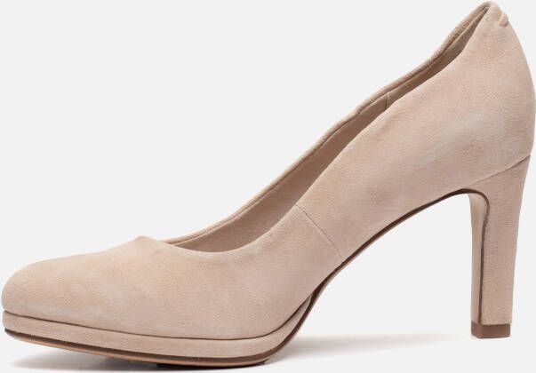 tamaris Pumps beige Imitatiesuede