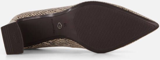 tamaris Pumps beige Synthetisch