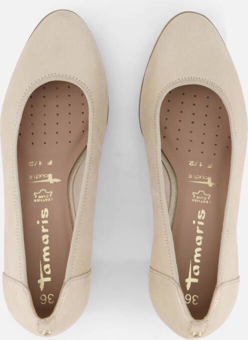 tamaris Pumps goud Leer