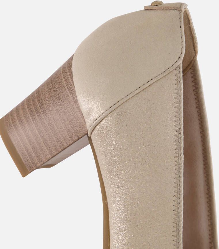 tamaris Pumps goud Leer