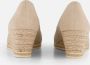 Tamaris Pumps met sleehak beige Leer Dames - Thumbnail 5