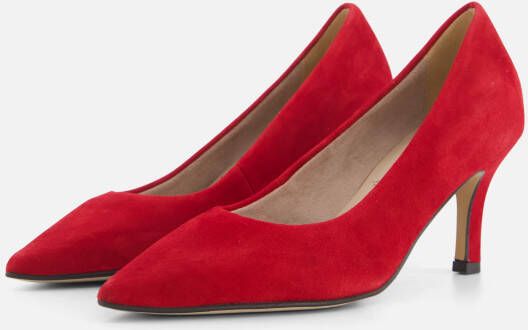 tamaris Pumps rood Suede