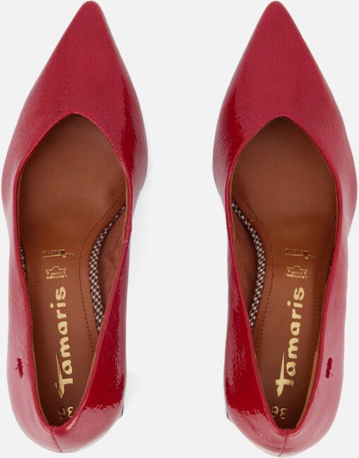 tamaris Pumps rood Synthetisch