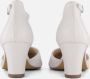 Tamaris leren pumps 1-22401-42 117 dames damesschoenen M2240142 White Leather - Thumbnail 9