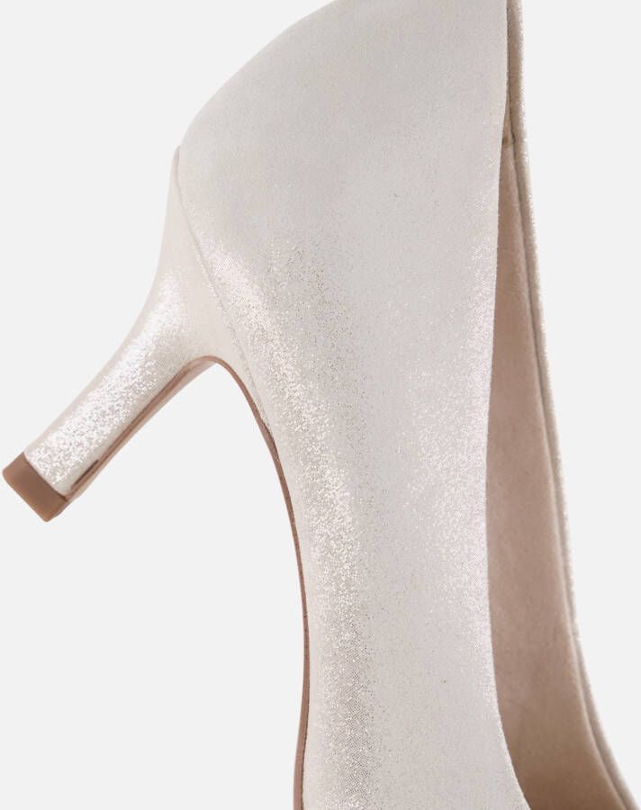 tamaris Pumps zilver Leer