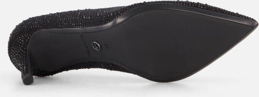 tamaris Pumps zwart Textiel