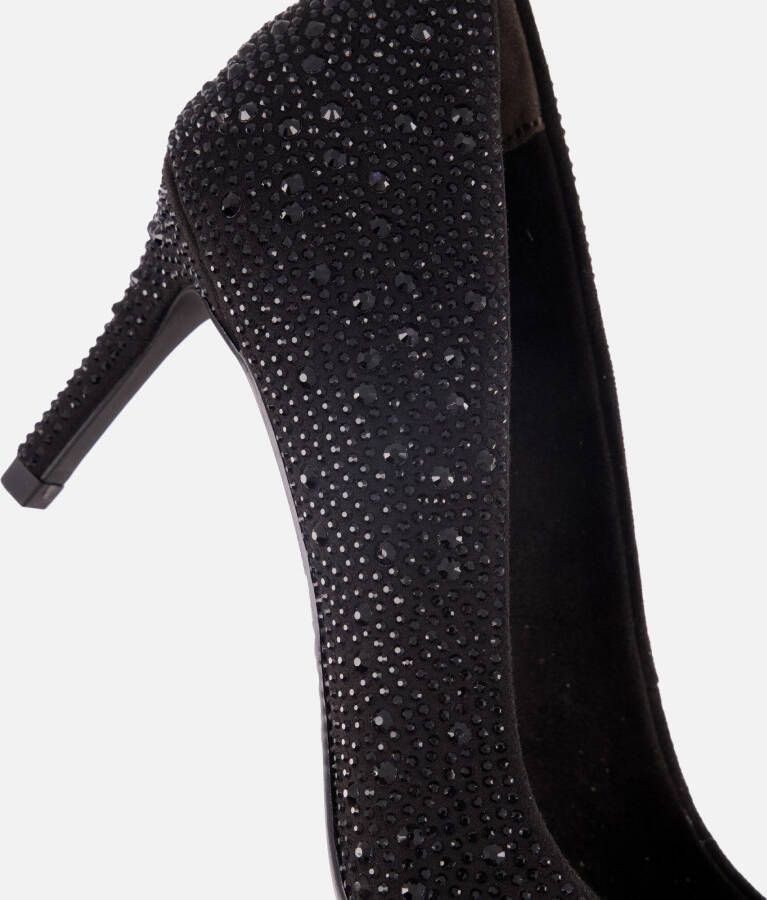 tamaris Pumps zwart Textiel