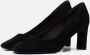 Tamaris Zwarte Suède Pump met Zilveren Ketting Black - Thumbnail 3