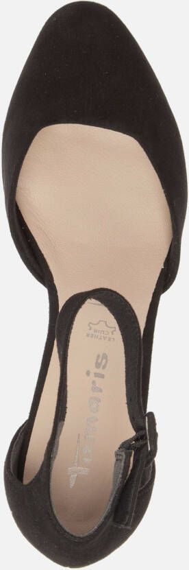 tamaris Pumps zwart Textiel