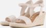 Tamaris Sandalen beige Textiel Dames - Thumbnail 5