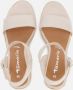 Tamaris Sandalen beige Textiel Dames - Thumbnail 6