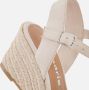 Tamaris Sandalen beige Textiel Dames - Thumbnail 8