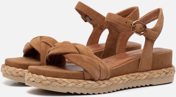 tamaris Sandalen cognac Leer