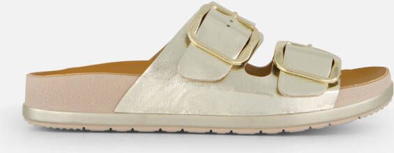 tamaris Sandalen goud Leer