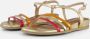 Tamaris Sandalen zomerschoen sandaal wig hak met smalle bandjes - Thumbnail 5