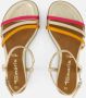 Tamaris Sandalen zomerschoen sandaal wig hak met smalle bandjes - Thumbnail 6