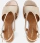 Tamaris Sandalen met hak brons Leer Dames - Thumbnail 6