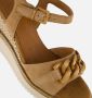 Tamaris Sandalen met hak cognac Leer Dames - Thumbnail 9