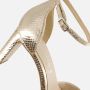 Tamaris Metallic Gouden Vegan Sandalette met 7 5 cm Hak Yellow Dames - Thumbnail 12