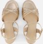 Tamaris Sandalen met hak goud Synthetisch Dames - Thumbnail 10