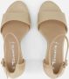 Tamaris Metallic Gouden Sandalette Feest Hakken Yellow - Thumbnail 11