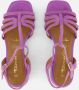 Tamaris Elegante paarse sandalette met trendy hak Purple Dames - Thumbnail 5