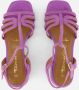 Tamaris Elegante paarse sandalette met trendy hak Purple Dames - Thumbnail 10