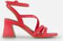 Tamaris Roze Elegant Platte Sandalen Pink Dames - Thumbnail 8