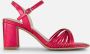 Tamaris Sandalen met hak roze Synthetisch Dames - Thumbnail 11