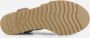 Tamaris Sandalen met sleehak taupe Leer Dames - Thumbnail 8