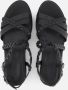 Tamaris Sandalen met sleehak zwart Imitatieleer Dames - Thumbnail 6