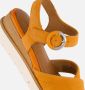 Tamaris Zomer Platte Sandalen Orange Dames - Thumbnail 9